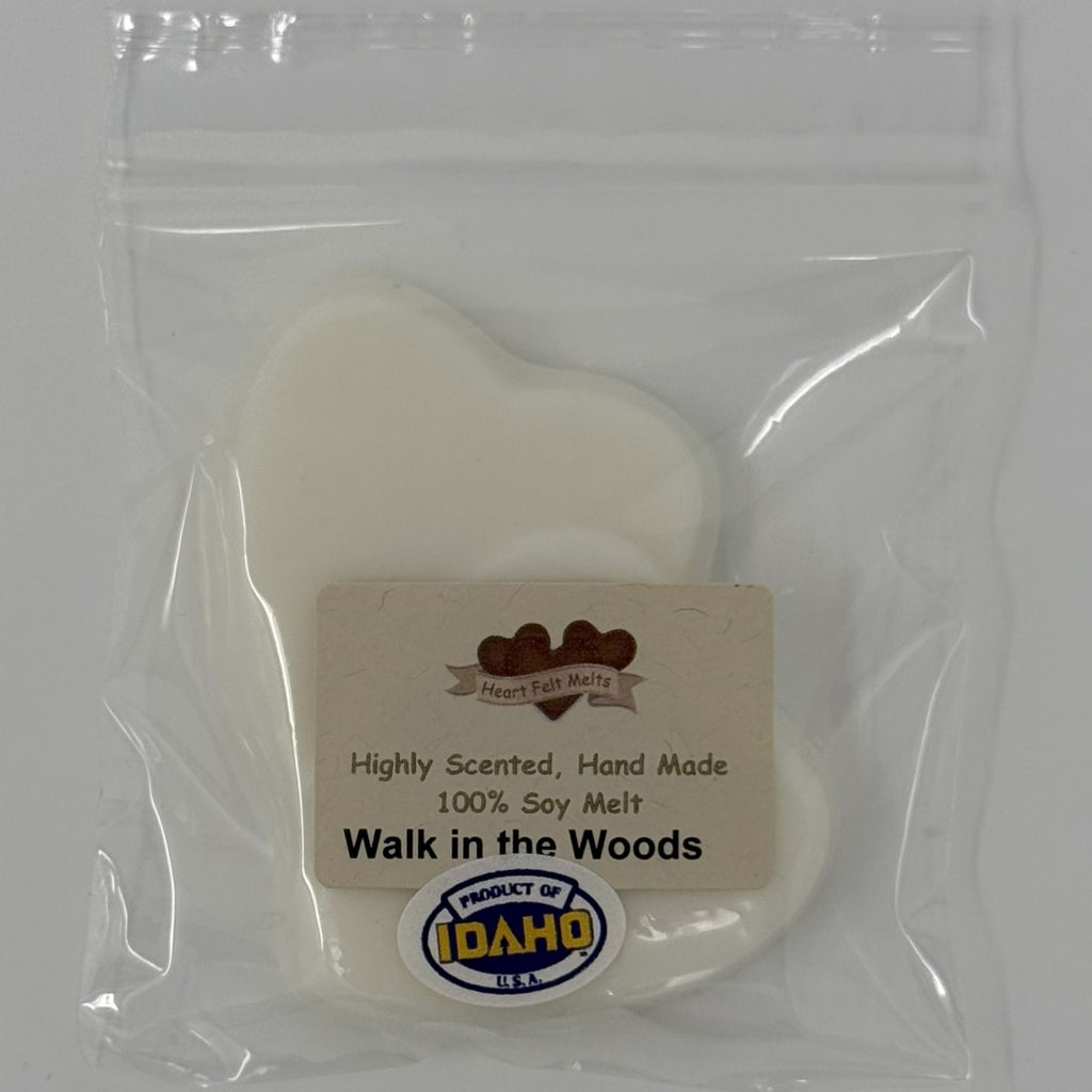 WINTER CABIN - Premium Scented 1oz Soy Heart Melt