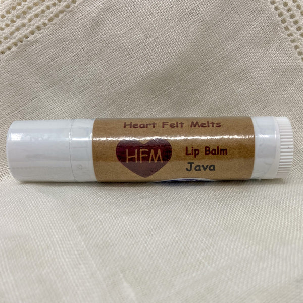 JAVA - Premium Quality Handmade Soy Lip Balm – HeartFeltMelts